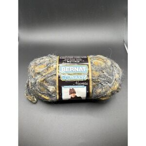 BERNAT Galaxy Yarn Skien MERCURY 1.75oz Mohair Alpaca Acrylic PolyBlend SET OF 7